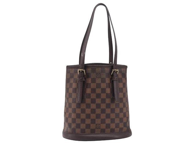 LOUIS VUITTON Damier Ebene Marais Shoulder Bag N42240 LV - vista 2