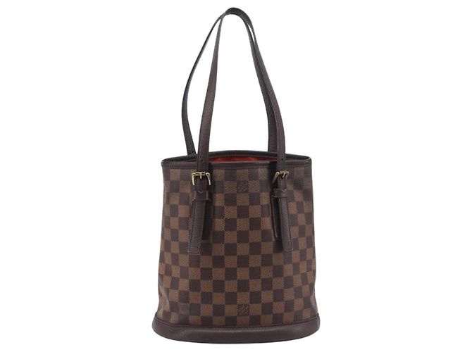 LOUIS VUITTON Damier Ebene Marais Shoulder Bag N42240 LV - vista 3