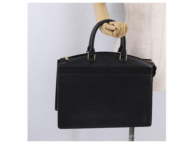 LOUIS VUITTON Epi Riviera Hand Bag Black M48182 LV - vista 21