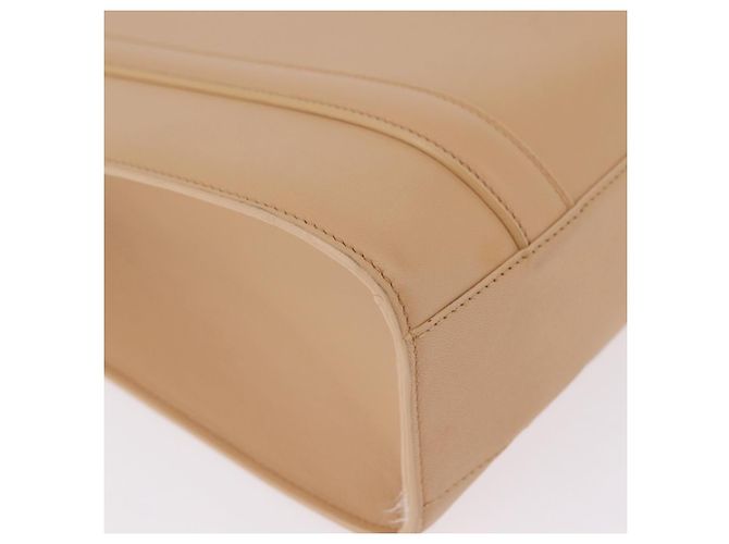 Cartier Tote Bag Leather Beige Silver - vista 13