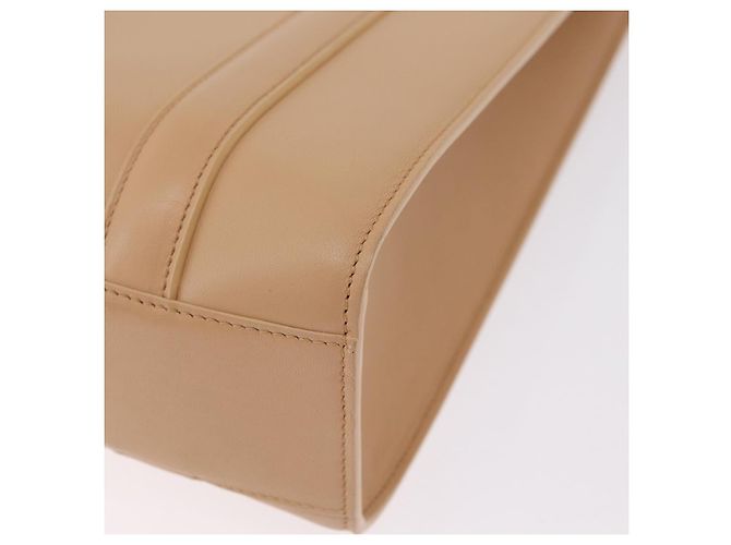 Cartier Tote Bag Leather Beige Silver - vista 14