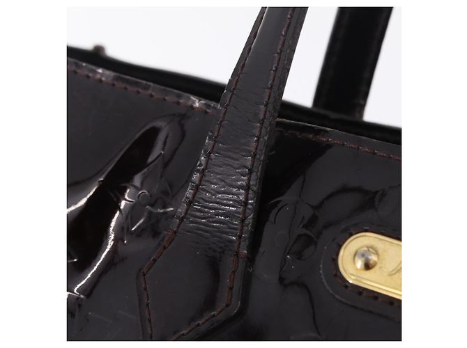 LOUIS VUITTON Monogram Vernis Wilshire PM Tasche Amarante M93641 LV - Ansicht 12