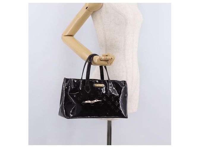 LOUIS VUITTON Monogram Vernis Wilshire PM Tasche Amarante M93641 LV - Ansicht 24