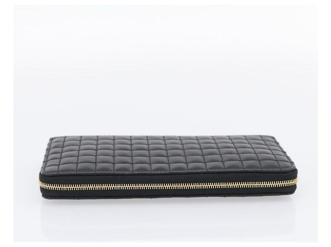Céline CELINE Carteira Longa em Couro Gold Black - vista 6