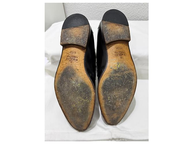 Mocassini Gucci Horsebit in pelle nera - vista 11
