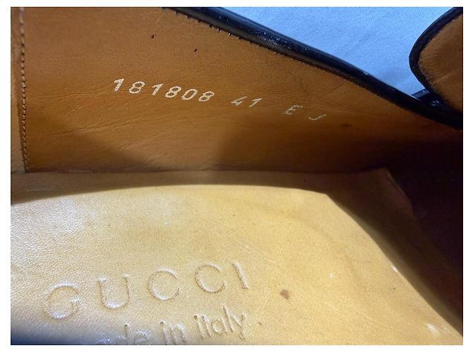 Mocassini Gucci Horsebit in pelle nera - vista 14