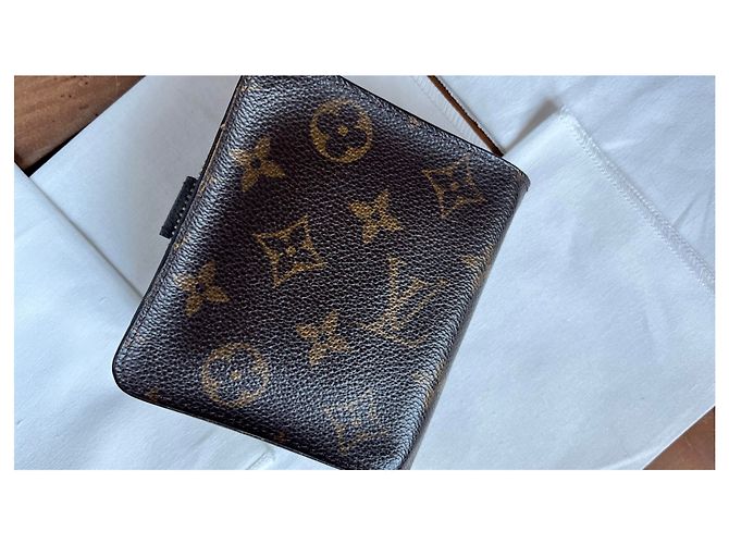 Louis Vuitton portafoglio con zip Monogram toile marrone - vista 4