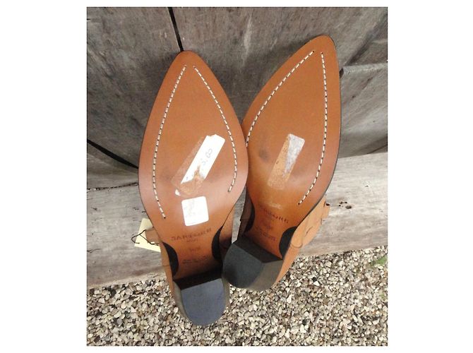 Sartore Botas Western de cuero marrón - vista 6