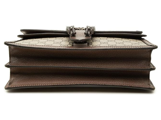 Borsa Gucci Beige GG Supreme Dionysus Top Handle - vista 3