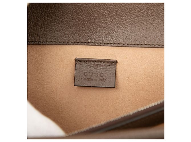 Borsa Gucci Beige GG Supreme Dionysus Top Handle - vista 5