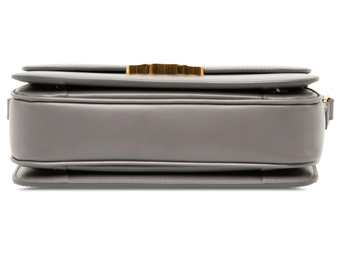 Céline Celine Gray Classique Shiny Calfskin Triomphe Crossbody - Ansicht 3