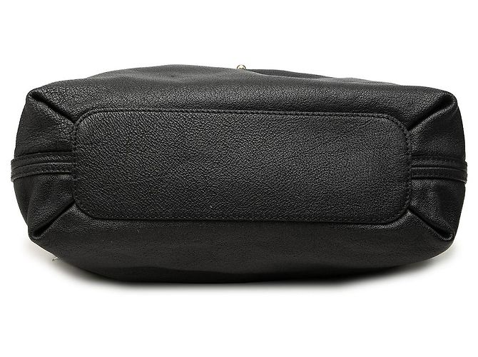 Borsa Satchel Elsie Chloé in pelle nera - vista 3