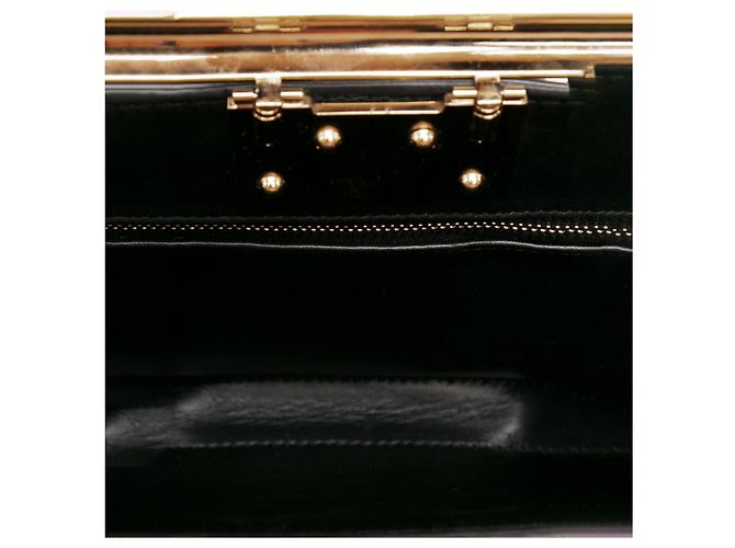 Clutch Alexander McQueen Pink Patent Squeeze It - vista 4