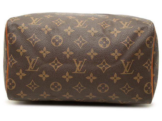 Louis Vuitton Brown Monogram Speedy 25 - vista 3