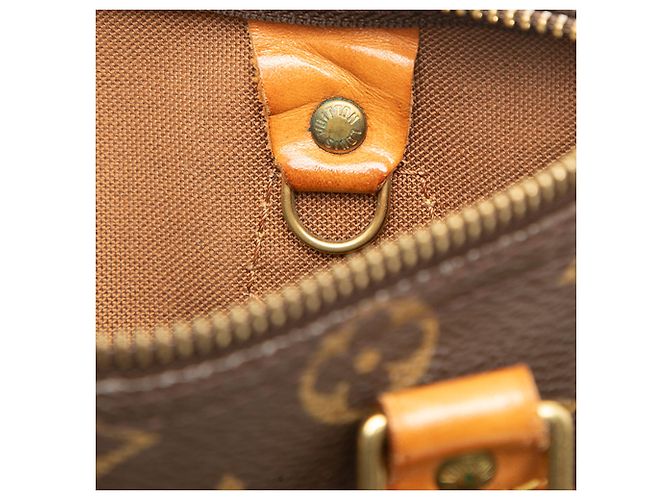 Louis Vuitton Brown Monogram Speedy 25 - vista 6