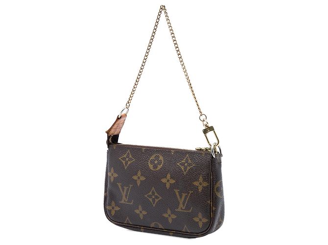 Louis Vuitton Brown Monogram Trunks and Bags Mini Pochette Accessoires - vista 2