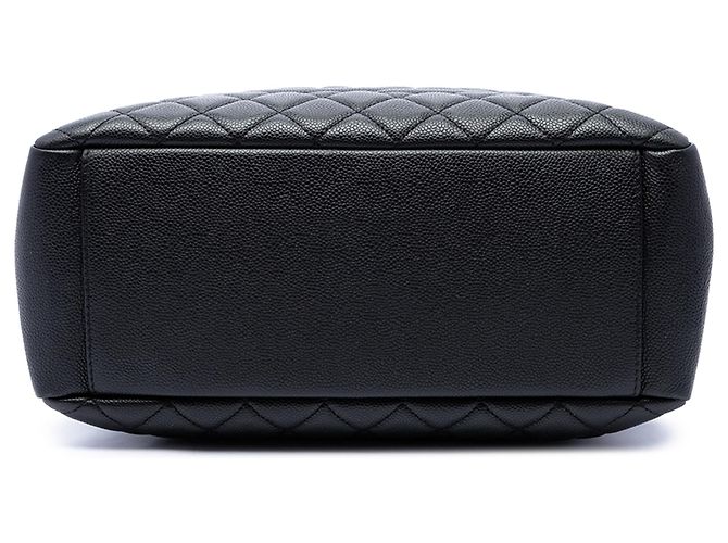 Chanel Black Caviar Grand Shopping Tote - vista 3