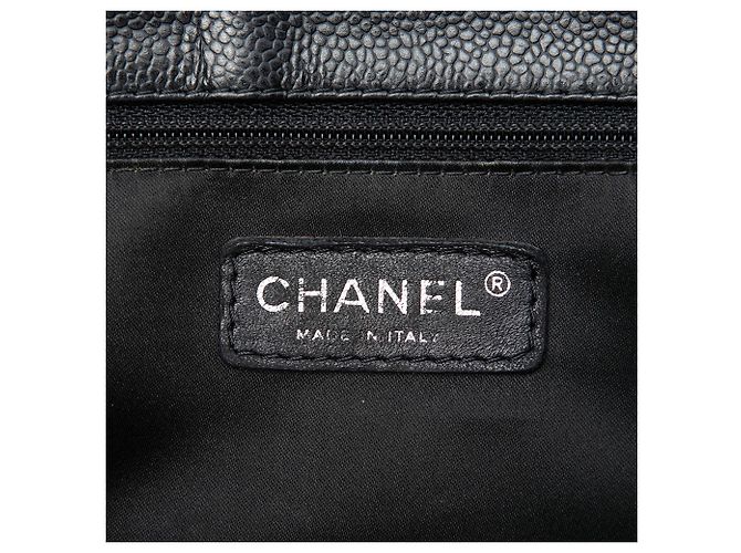 Chanel Black Caviar Grand Shopping Tote - vista 5