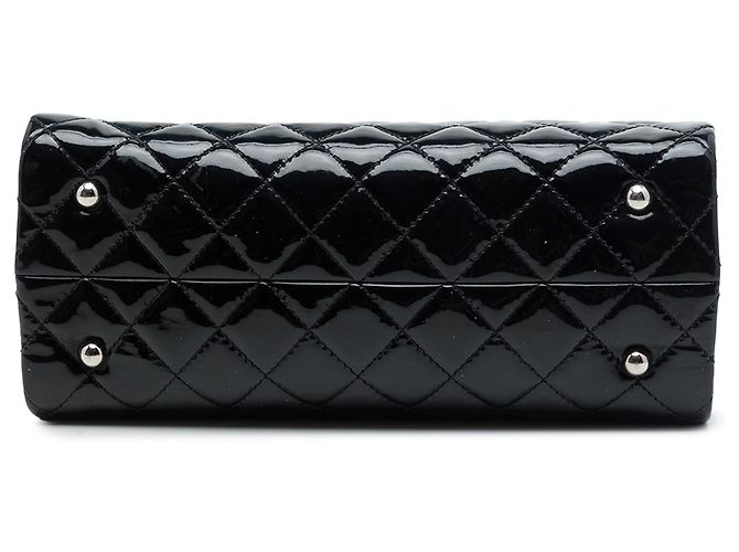 Bolso Shopping Timeless Chanel Black CC de charol - vista 3