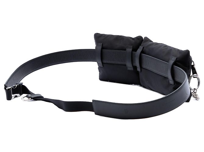 Bolso cinturón Prada en Tessuto negro - vista 2