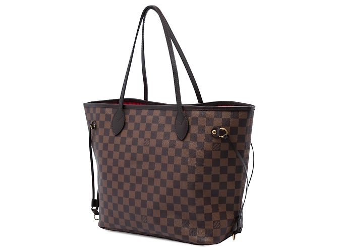 Louis Vuitton Brown Damier Ebene Neverfull MM - vista 2