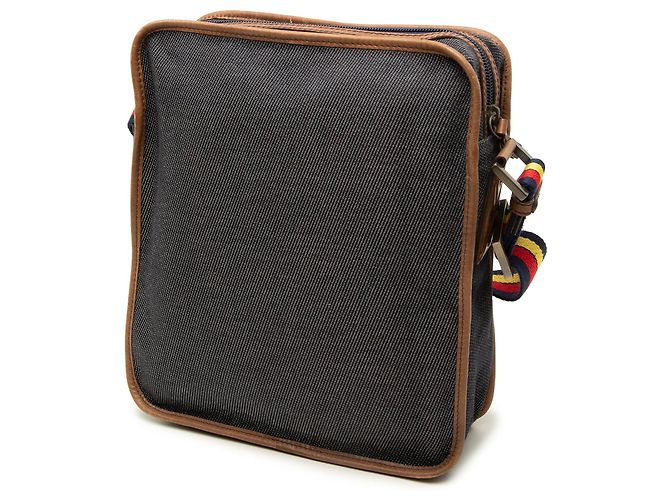 Fendi Blue Denim FF Crossbody - vista 2