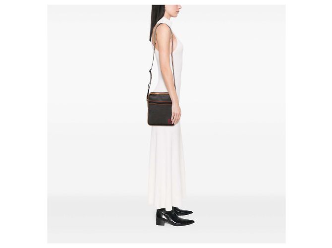 Fendi Blue Denim FF Crossbody - vista 6