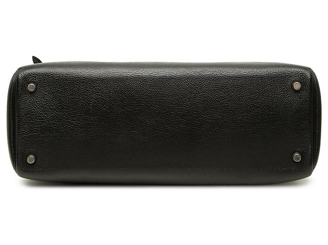 Borsa Cabana Hermès in bufalo nero - vista 3
