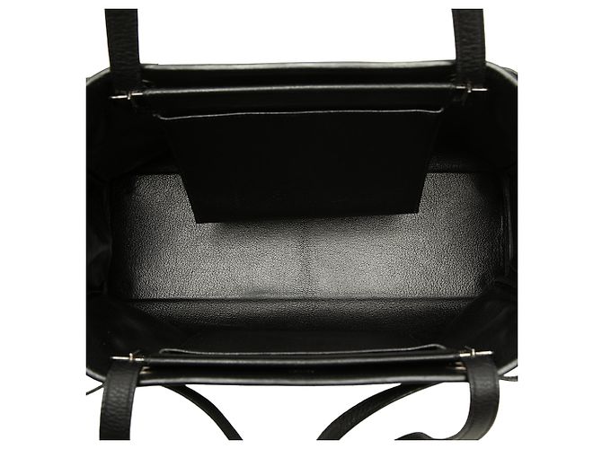 Borsa Cabana Hermès in bufalo nero - vista 4
