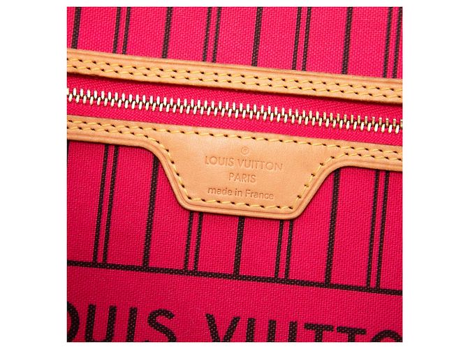 Louis Vuitton Brown Monogram Love Lock Neverfull MM - vista 5