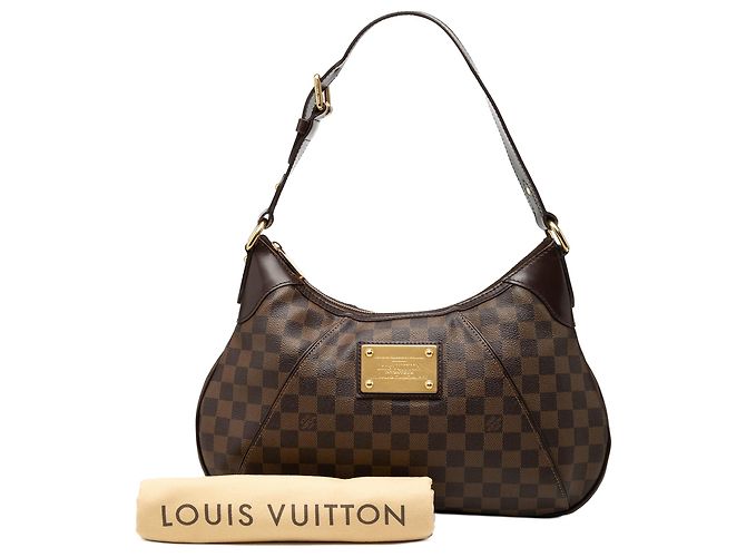 Louis Vuitton Brown Damier Ebene Thames GM - vista 7