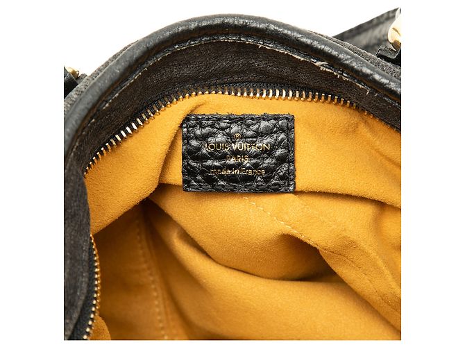 Louis Vuitton Black Monogram Denim Neo Cabby MM - vista 5