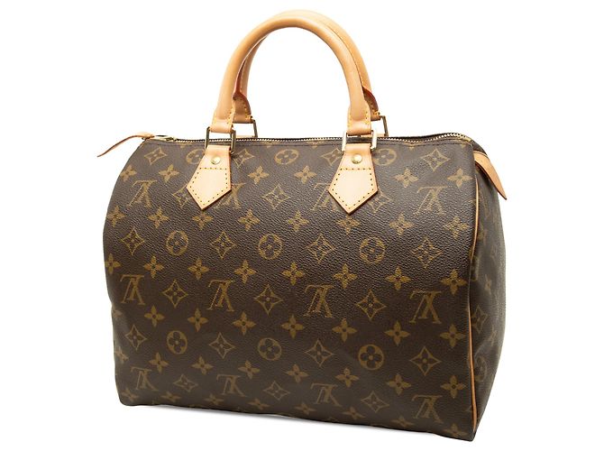 Louis Vuitton Brown Monogram Speedy 30 - vista 2