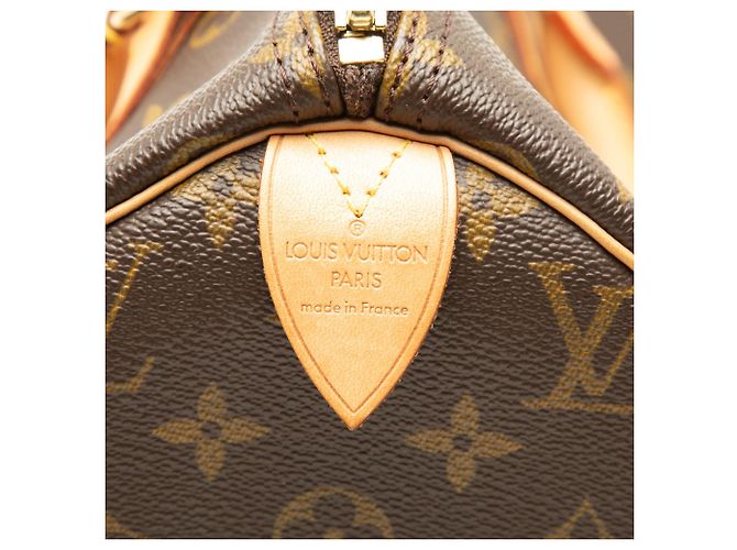Louis Vuitton Brown Monogram Speedy 30 - vista 5