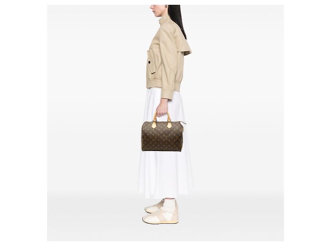 Louis Vuitton Brown Monogram Speedy 30 - vista 6