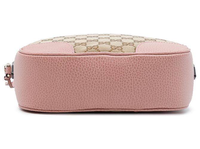 Borsa a tracolla Gucci Bree in tela GG beige - vista 3