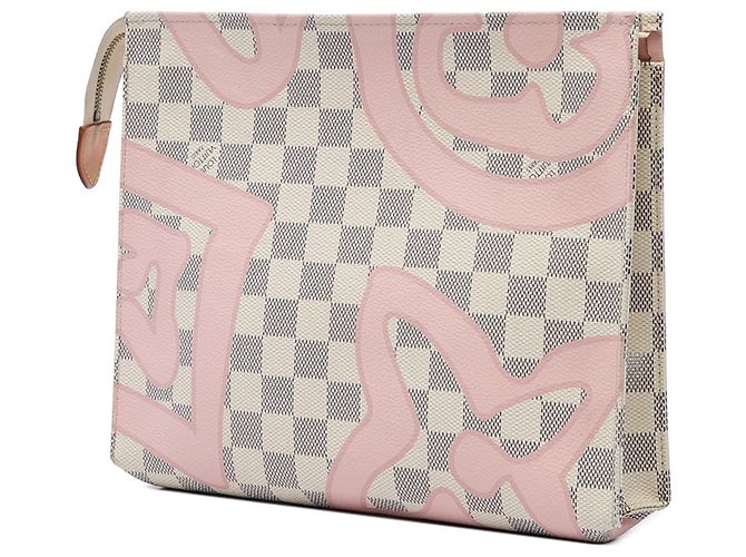Necessaire Louis Vuitton White Damier Azur Tahitienne - vista 2