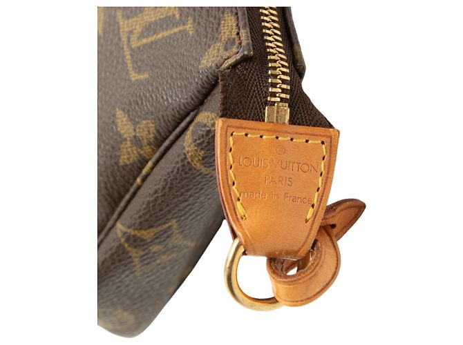 Louis Vuitton Brown Monogram Pochette Accessoires - vista 5
