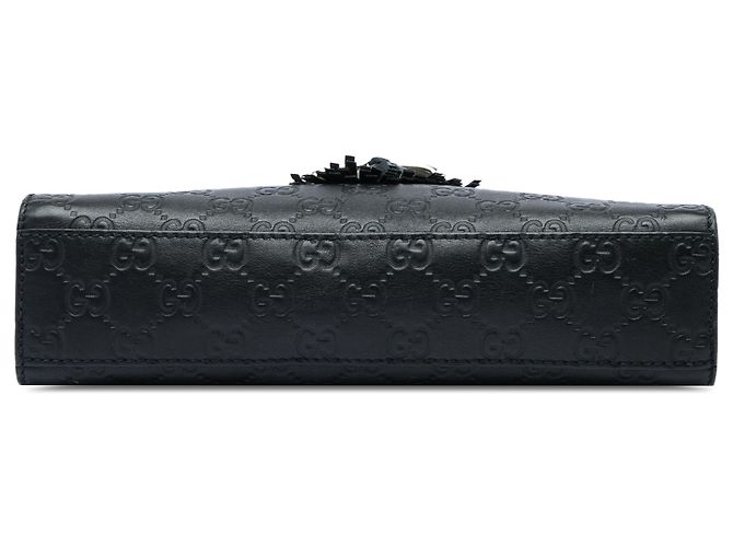 Gucci Black Small Guccissima Emily Schultertasche - Ansicht 3
