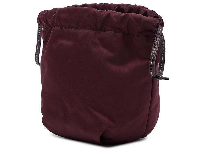 Prada Tessuto Beuteltasche rot - Ansicht 2