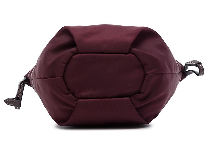 Prada Tessuto Beuteltasche rot - Ansicht 3