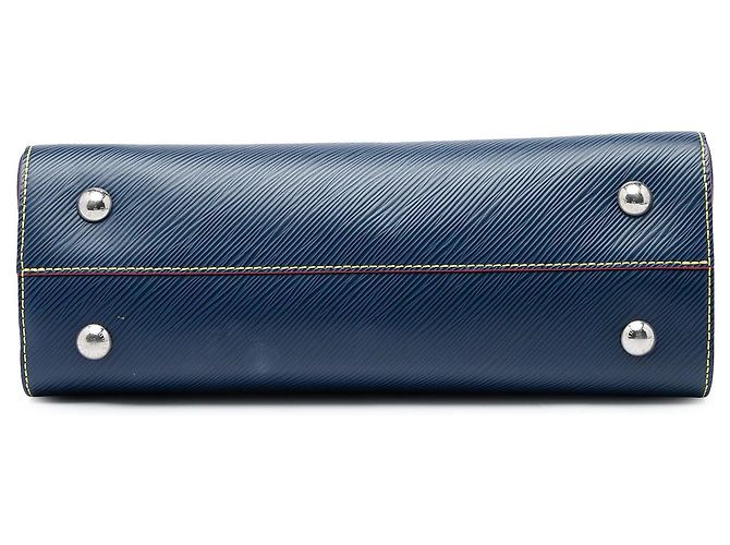 Borsa Louis Vuitton Blue Epi Twist Satchel - vista 3
