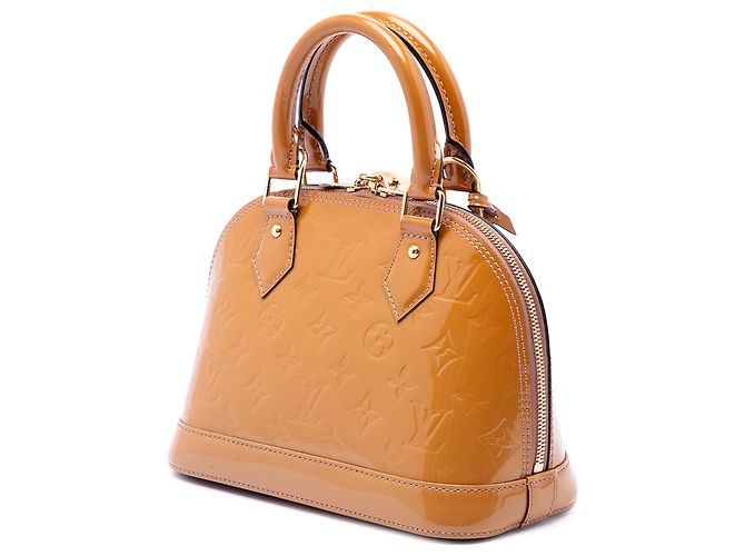Louis Vuitton Brown Monogram Vernis Alma BB - vista 2