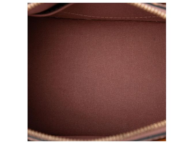 Louis Vuitton Brown Monogram Vernis Alma BB - vista 4