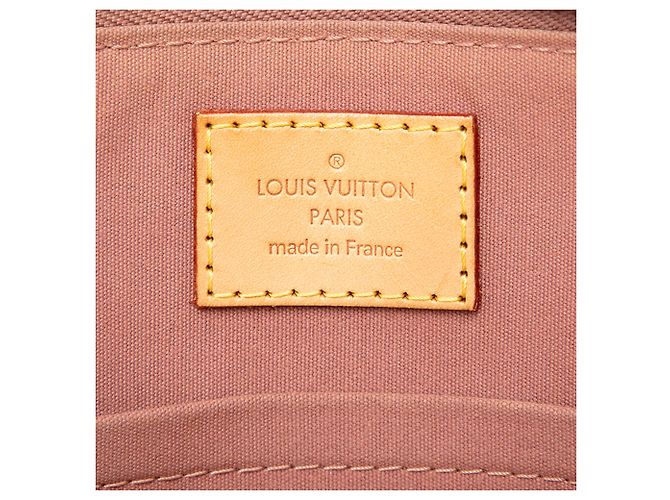 Louis Vuitton Brown Monogram Vernis Alma BB - vista 5