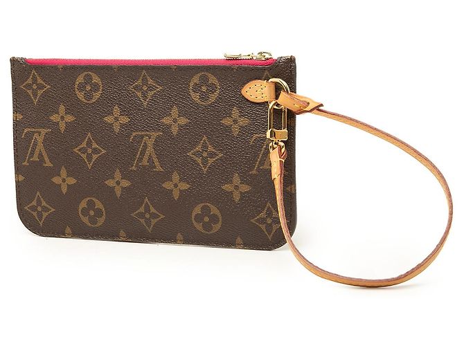 Louis Vuitton Brown Monogram Neverfull PM Pouch - Ansicht 2