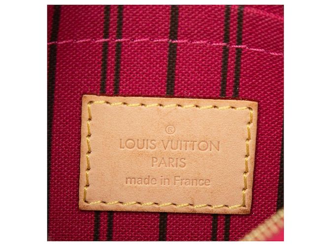 Louis Vuitton Brown Monogram Neverfull PM Pouch - Ansicht 5