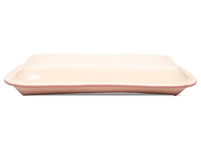 Borsa a tracolla Le Bisou Jacquemus in pelle di vitello liscia rosa - vista 3
