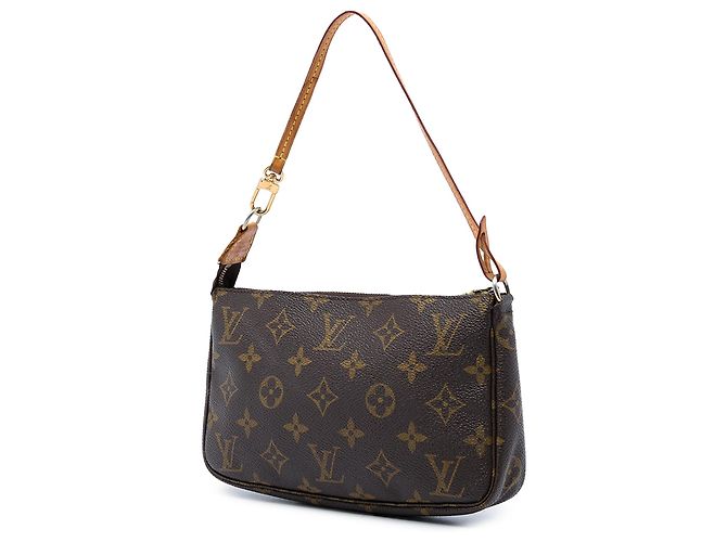 Louis Vuitton Brown Monogram Pochette Accessoires - vista 2