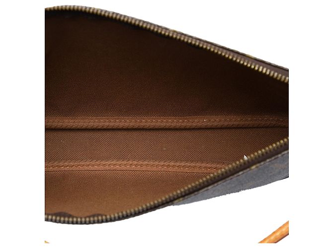 Louis Vuitton Brown Monogram Pochette Accessoires - vista 4